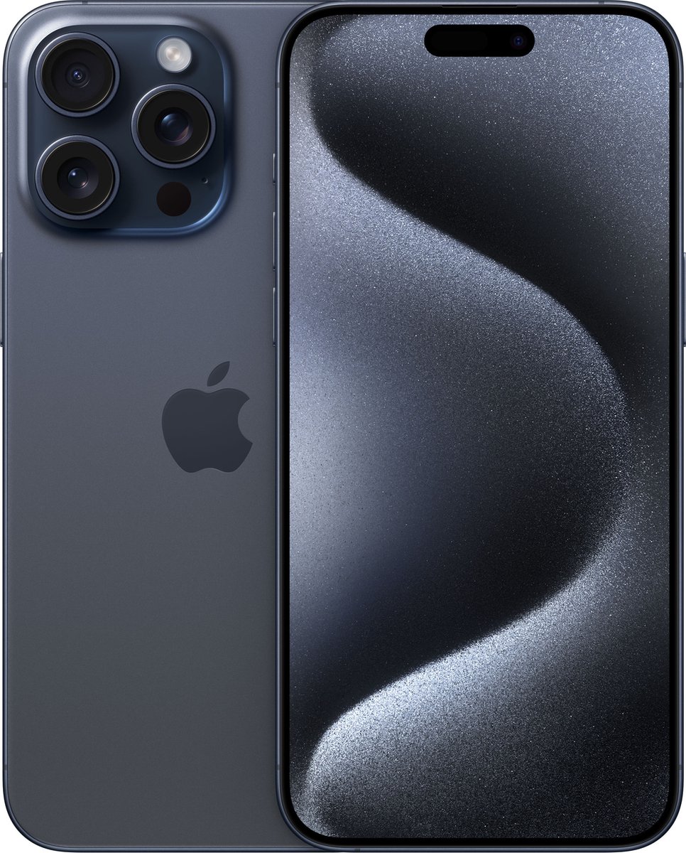 Apple iPhone 15 Pro Max - 256GB - Blauw Titanium review