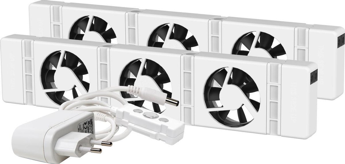 SpeedComfort Radiator Ventilator Duo set