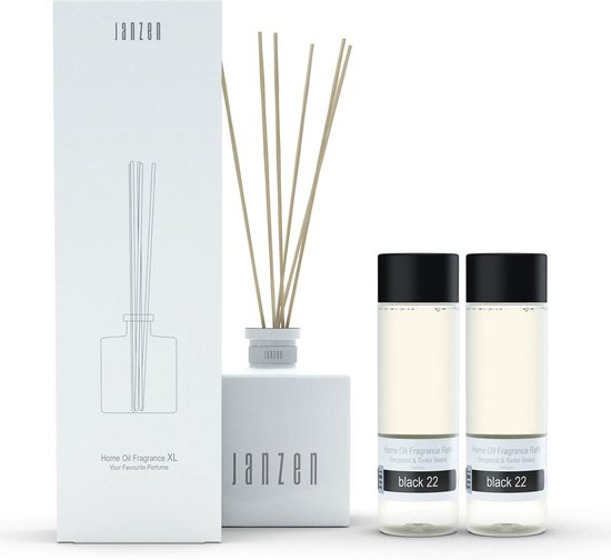 JANZEN Home Fragrance Sticks XL Wit - inclusief Black 22 review