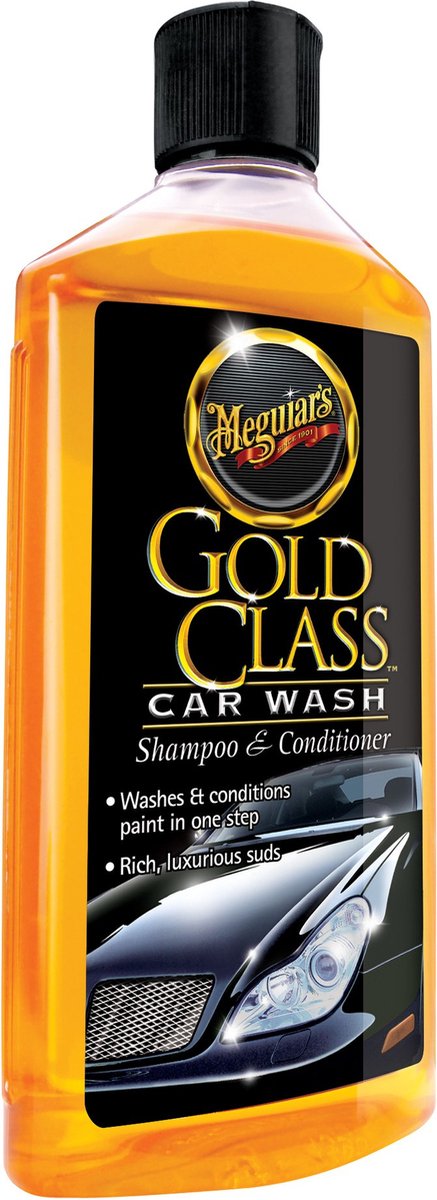 Meguiar's Gold Class Car Wash - Autoshampoo - 470ml - Waterafstotend - Shampoo & conditioner review