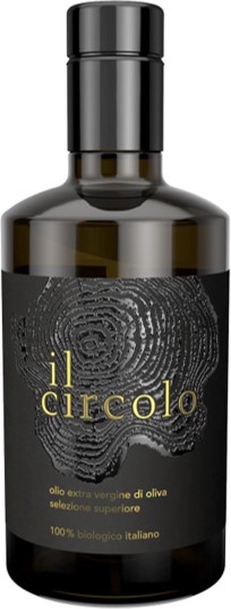 il circolo olijfolie - Superieure extra vierge kwaliteit - 100% Siciliaans - Biologisch - 0,5 l