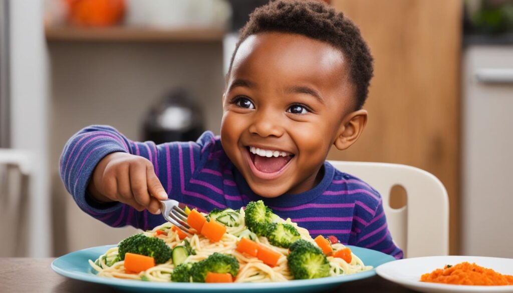 groente eten stimuleren bij jonge kinderen