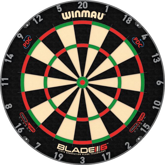 WINMAU - Blade 6 Triple Core Dartbord review