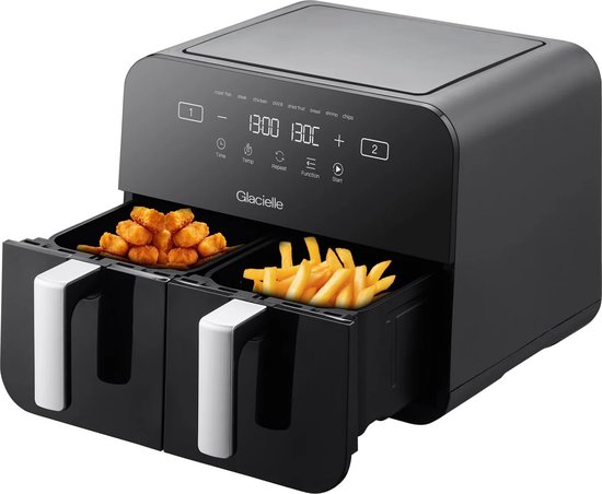 Glacielle moderne dubbele airfryer