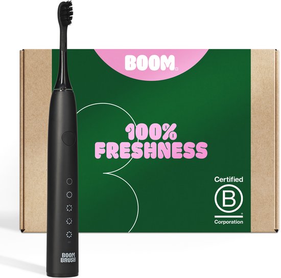 Boombrush Sonische Tandenborstel in gebruik